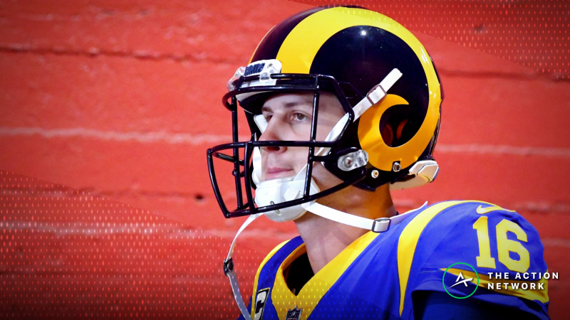 Updated NFL MVP Odds: Jared Goff Challenging Patrick Mahomes article feature image
