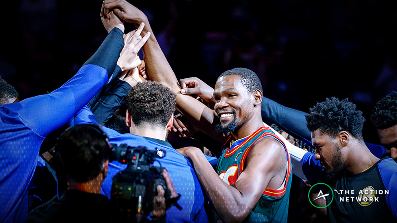 Kevin Durant Lights up Key Arena in Return to Seattle article feature image
