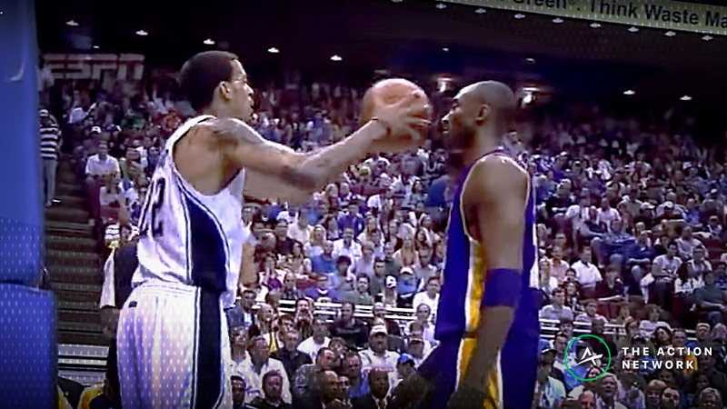 Wob: Investigating the Infamous Kobe Bryant/Matt Barnes Flinch Play article feature image
