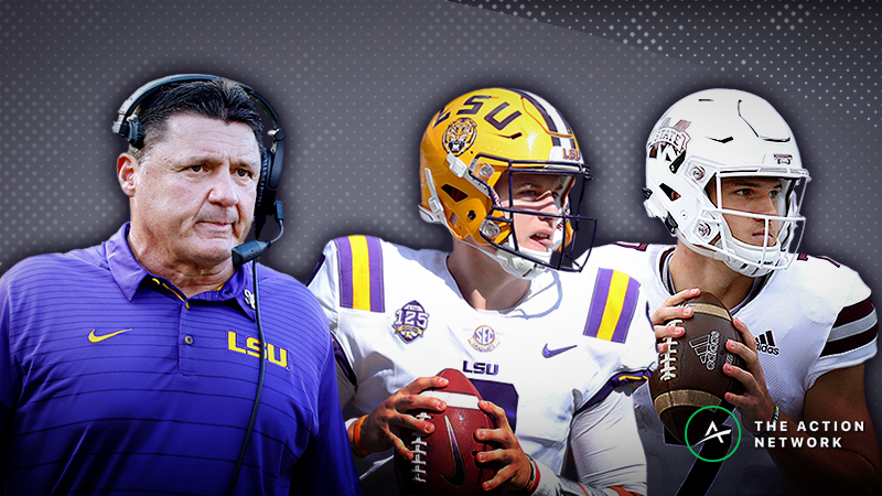 LSU-Mississippi State Betting Guide: Time to Fade the Tigers? article feature image