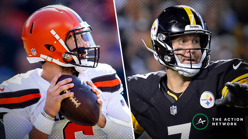 Browns-Steelers Betting Preview: How to Play Baker Mayfield’s First Trip to Pittsburgh article feature image