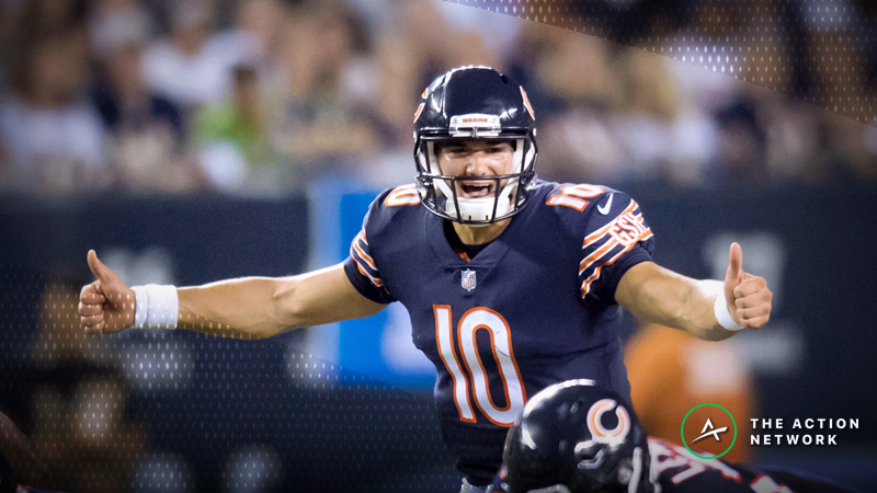 Mitchell Trubisky Injury Update Finally Moves Bears-Lions Betting Line | The Action Network Image