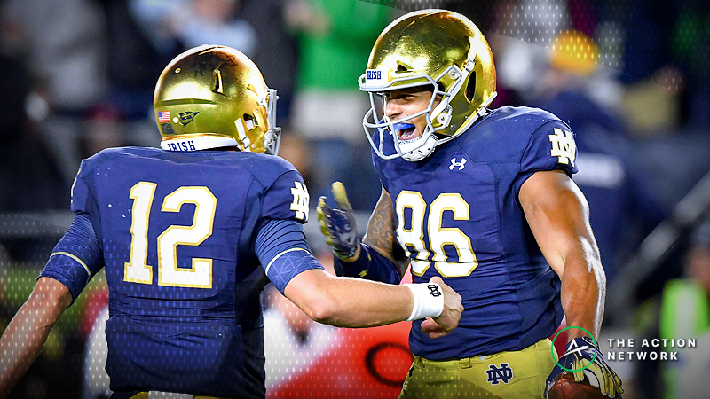 National Championship Odds: Irish Back On the Rise After Week 5 article feature image