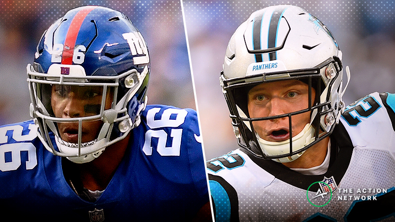 Giants-Panthers Betting Preview: Can Anyone Contain Christian McCaffrey? article feature image