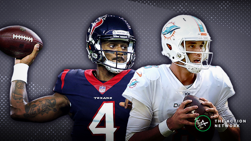 Dolphins-Texans TNF Betting Preview: Osweiler Will Be on the Run article feature image