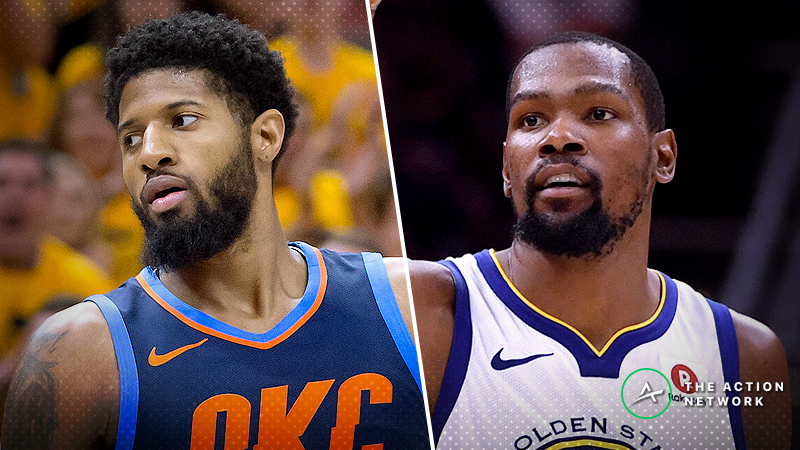 Thunder-Warriors Opening Night Betting Preview: Can OKC Function Without Westbrook? article feature image