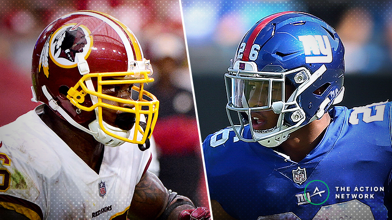 Redskins-Giants Betting Preview: Are the Rebuilding Giants Worth a Bet? article feature image