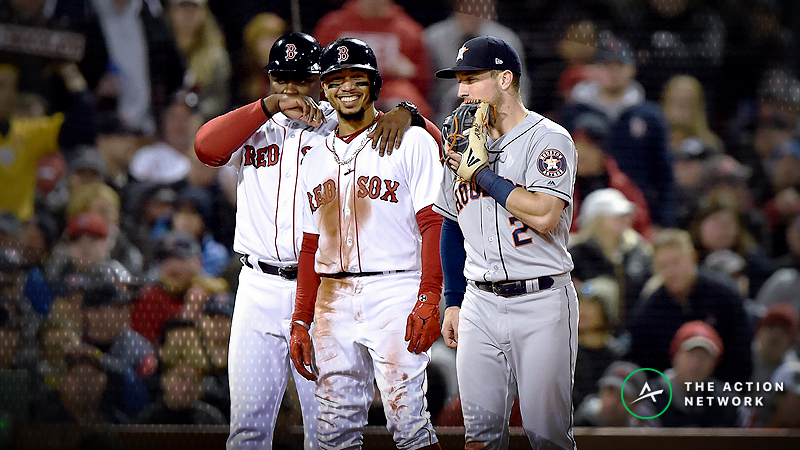 How Sharps Are Betting Red Sox-Astros Game 3 of the ALCS article feature image