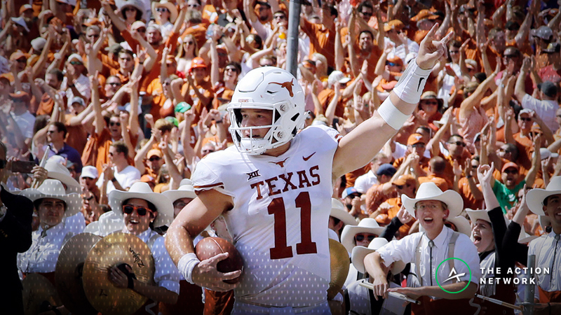 National Championship Odds: Texas Among Biggest Risers from Week 6 article feature image
