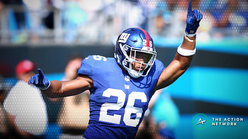 Fantasy Football RB Report: Saquon Barkley in a Smash Spot, Plus Week 7’s No. 1 Running Back article feature image