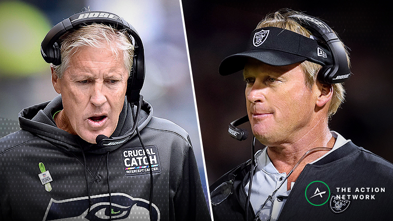 Seahawks at Raiders Betting Preview: Shootout Across the Pond? | The Action Network Image