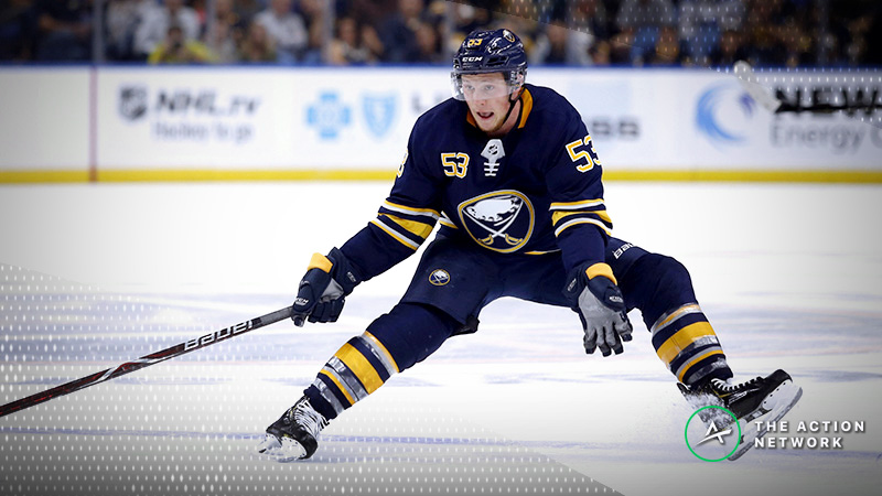Top NHL Prop Bets for Tuesday: Jeff Skinner Over/Under 3.0 Total Shots on Goal? article feature image