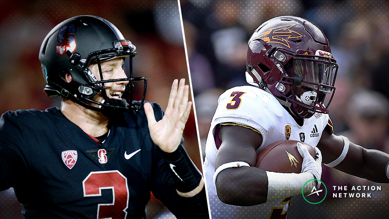 Pros Hammering Thursday Night’s Stanford-Arizona State Over/Under article feature image
