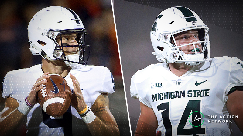 Penn State-Michigan State Betting Guide: Which Spartans Will We Get? article feature image