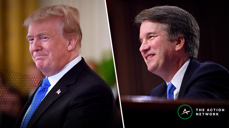 Brett Kavanaugh Now Massive Favorite to Be Confirmed Following FBI Report article feature image