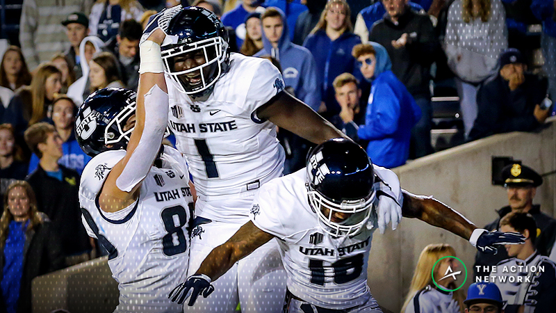 Most Popular College Football Week 8 Bets: Utah State Getting Lots of Love article feature image