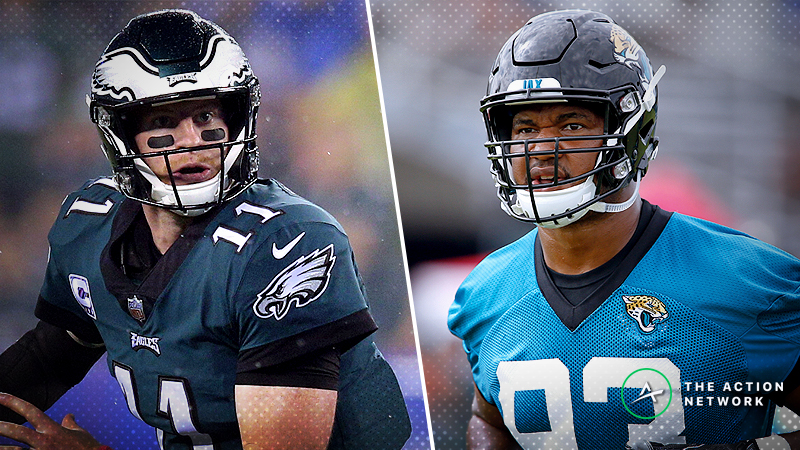 Eagles-Jaguars Betting Preview: Will Jacksonville Right the Ship in London? article feature image
