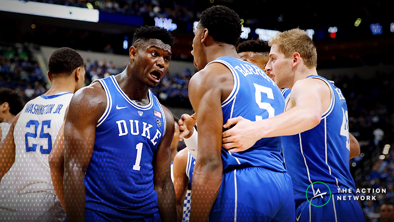 Duke vs. Virginia Tech Betting Odds: Opening Spread for NCAA Tournament Sweet 16 article feature image