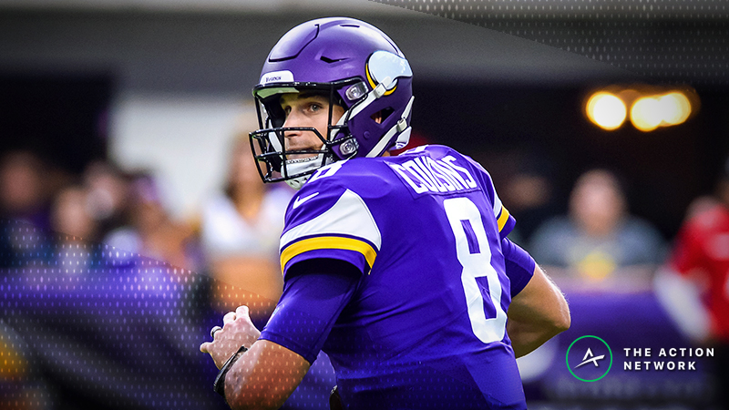 Best Vikings-Bears SNF Player Props: Kirk Cousins Over/Under 285.5 Passing Yards? article feature image