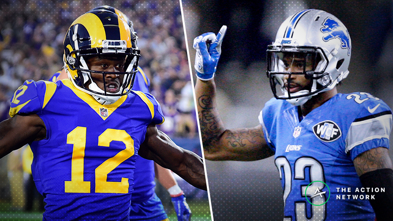 NFL Week 13 WR/CB Matchups: Will Darius Slay Slow Brandin Cooks? More Shadow Dates | The Action Network Image