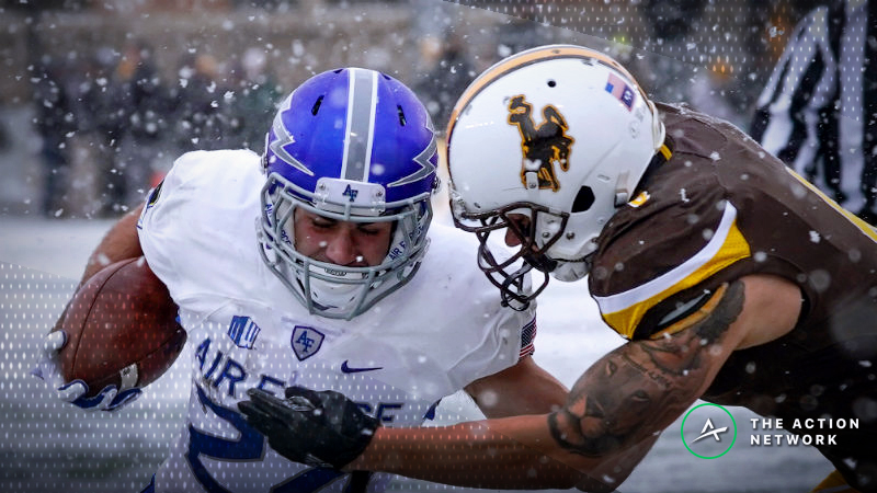 Air Force Bettors Suffer Brutal Beat After Blown Lead, Declined Holding Penalty article feature image
