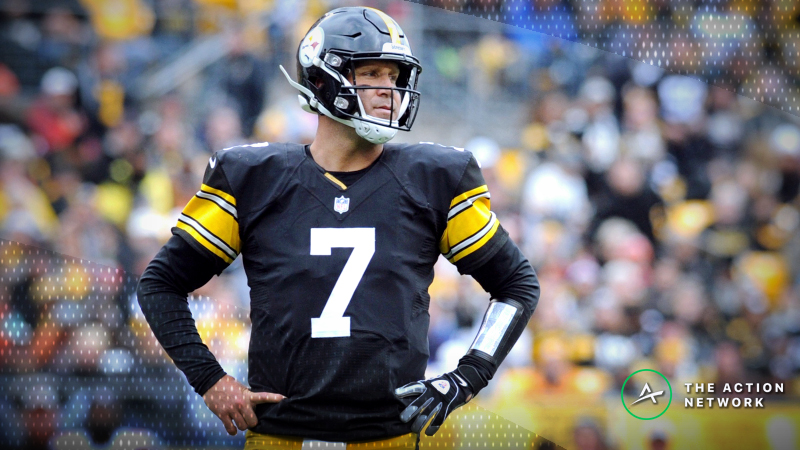 Patriots-Steelers Game Left Off the Board Due to Ben Roethlisberger Injury | The Acion Network Image