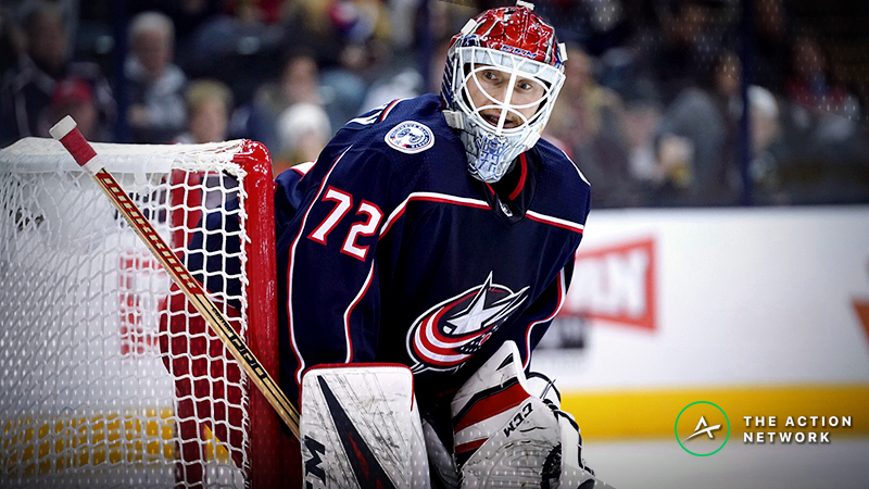 NHL Betting: Will the Real Sergei Bobrovsky Please Stand Up? article feature image