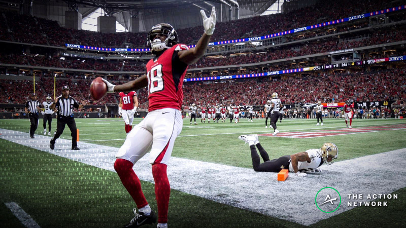 NFL Funnel Defense Ratings: Falcons Receivers to Feast on Saints Secondary on Thanksgiving Day | The Action Network Image