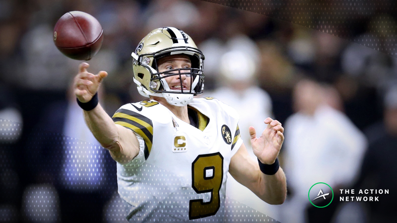 NFL Thanksgiving Slate Fantasy Positional Breakdown: Stack the Superdome Saints | The Action Network Image