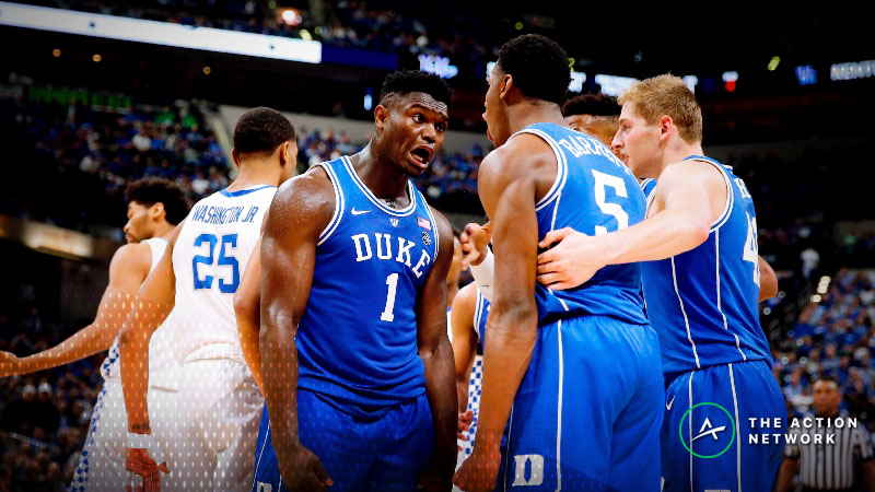 NCAA Tournament Futures: Is Duke a Smart Bet After Pounding Kentucky? article feature image