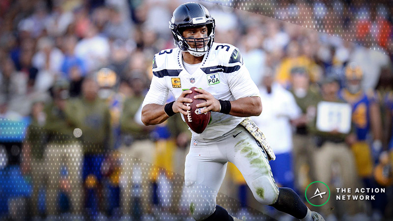 Packers-Seahawks TNF Betting Preview: Russell Wilson Thrives Under the Lights article feature image