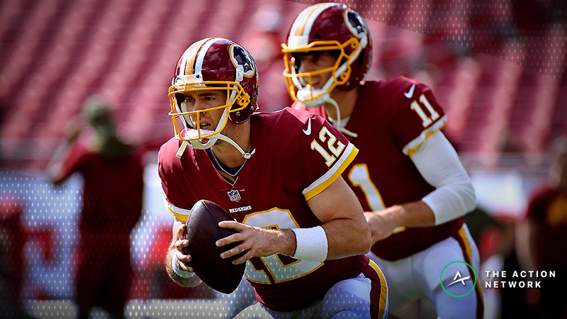 How Alex Smith's Injury Moved the Redskins-Cowboys Betting Line | The Action Network Image