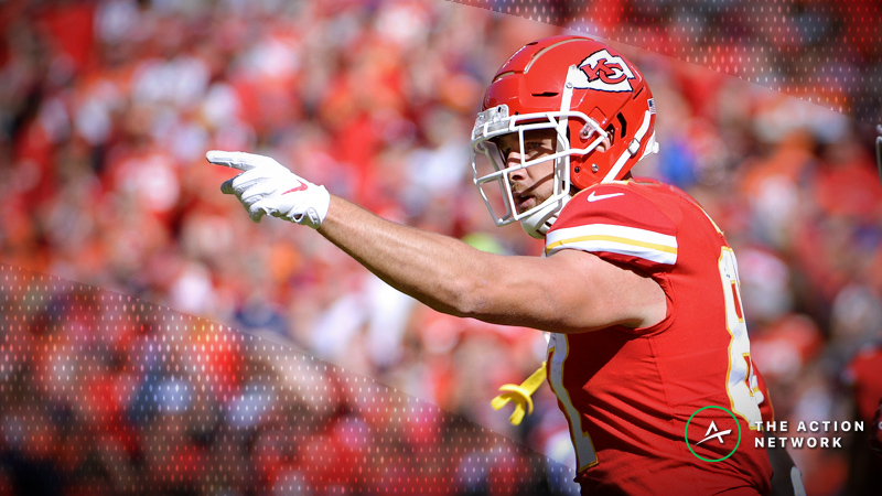 Travis Kelce stats: Chiefs TE torches Texans with three touchdowns in  Divisional round - DraftKings Network