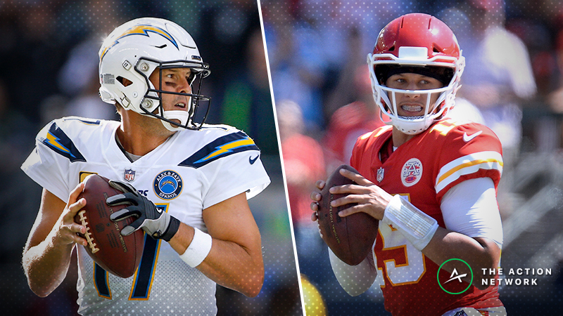 Chargers-Chiefs TNF Betting Odds: Opening Spread, Trends to Know, More | The Action Network Image