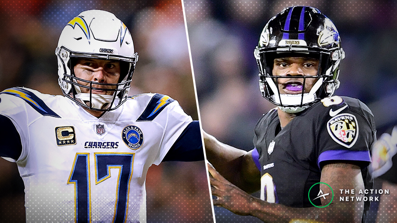 Chargers-Ravens Betting Odds: Opening Spread, Trends for AFC Wild Card Game | The Action Network Image
