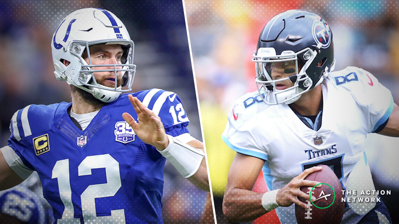 Colts-Titans SNF Betting Preview: Who Will Win the AFC's Final Wild-Card Spot? | The Action Network Image