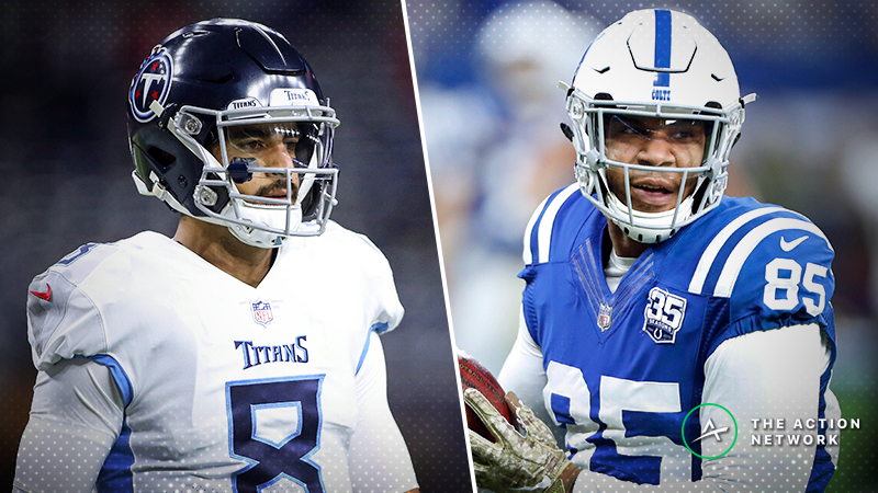 Week 17 NFL Injury Report: Marcus Mariota, Eric Ebron, Who's Resting, More | The Action Network Image