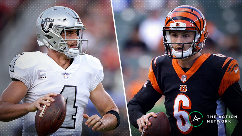 Week 15 NFL Matchup Manifesto: Derek Carr, Jeff Driskel Poised for Success Against Bad Defenses | The Action Network Image