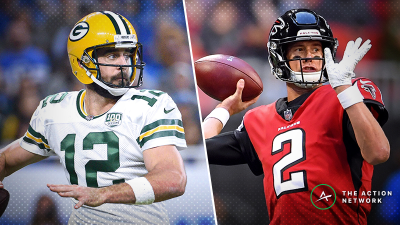 Week 14 NFL Matchup Manifesto: Aaron Rodgers, Matt Ryan Set up for Big Days | The Action Network Image