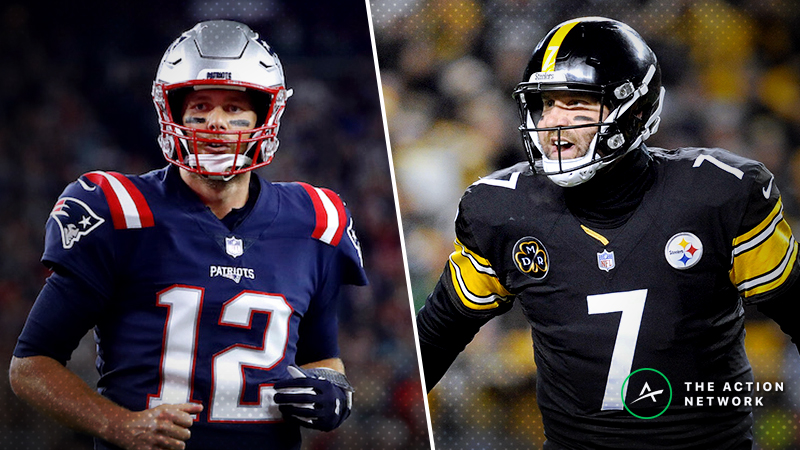 Patriots-Steelers Betting Preview: Believe in Brady Coming Off a Loss? | The Action Network Image