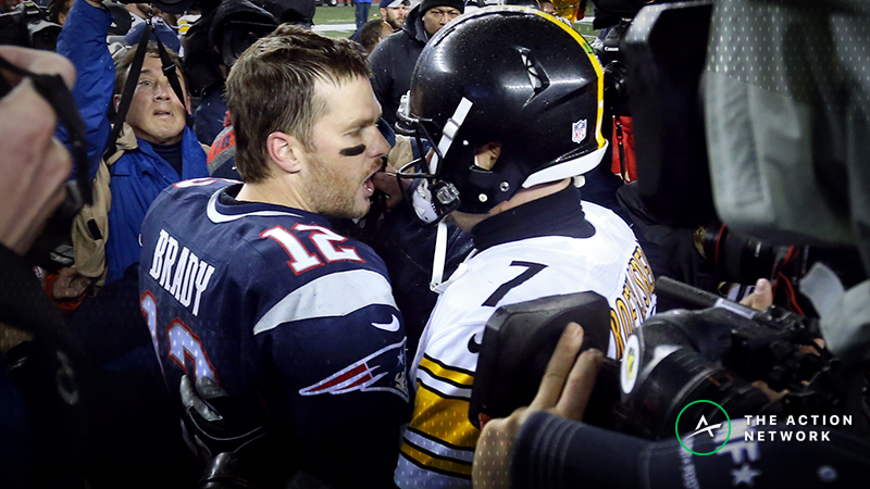 BlackJack's Patriots-Steelers Preview: Who I'm Backing in Brady vs. Roethlisberger | The Action Network Image
