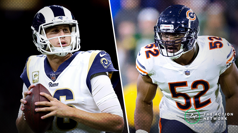 Rams-Bears SNF Betting Preview: Can Chicago Hang With the Red-Hot Rams? | The Action Network Image