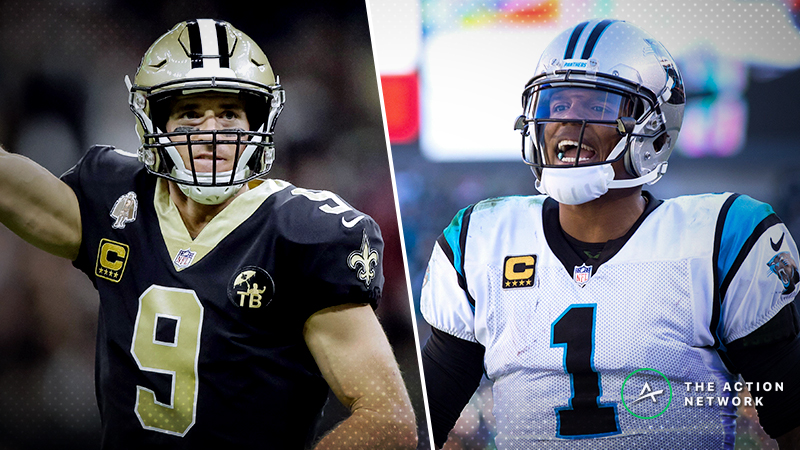 Saints-Panthers MNF Betting Preview: Sharps and Squares on Opposite Sides | The Action Network Image