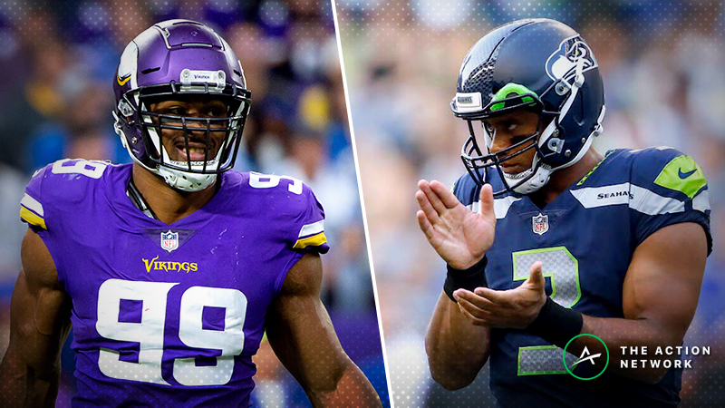 Vikings-Seahawks MNF Betting Preview: Will Seattle Keep Rolling ATS? article feature image