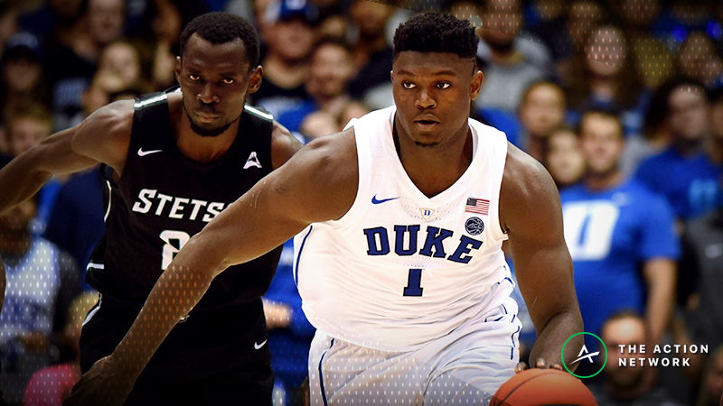 2019 Nba Draft Mock Drafts Betting Odds Make Zion Williamson Big Favorite To Go No 1 The Action Network