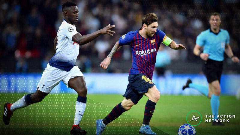 Champions League Tuesday Preview: Will Tottenham Upset Barcelona at Camp Nou? article feature image