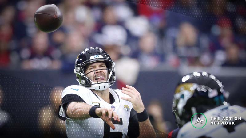 Blake Bortles Interception Turns Bettors Into Winners article feature image