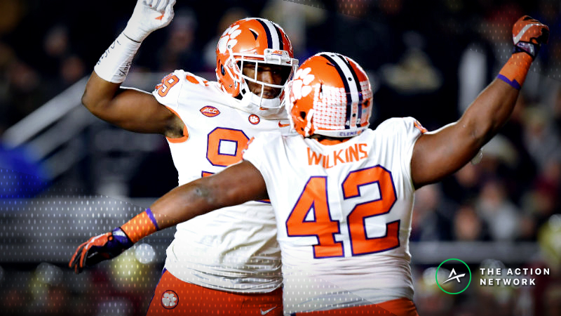 Clemson-Notre Dame Betting Odds: Opening Line for 2018 College Football Playoff article feature image