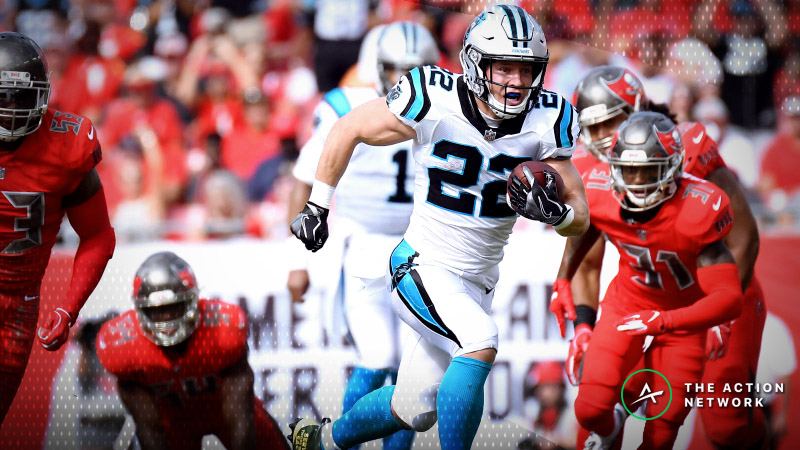 Fantasy Football RB Report: The Case for Christian McCaffrey as Week 14's No. 1 RB | The Action Network Image