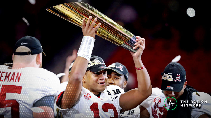 2018 College Football Playoff Betting Cheat Sheet: Odds, News, Picks, More article feature image